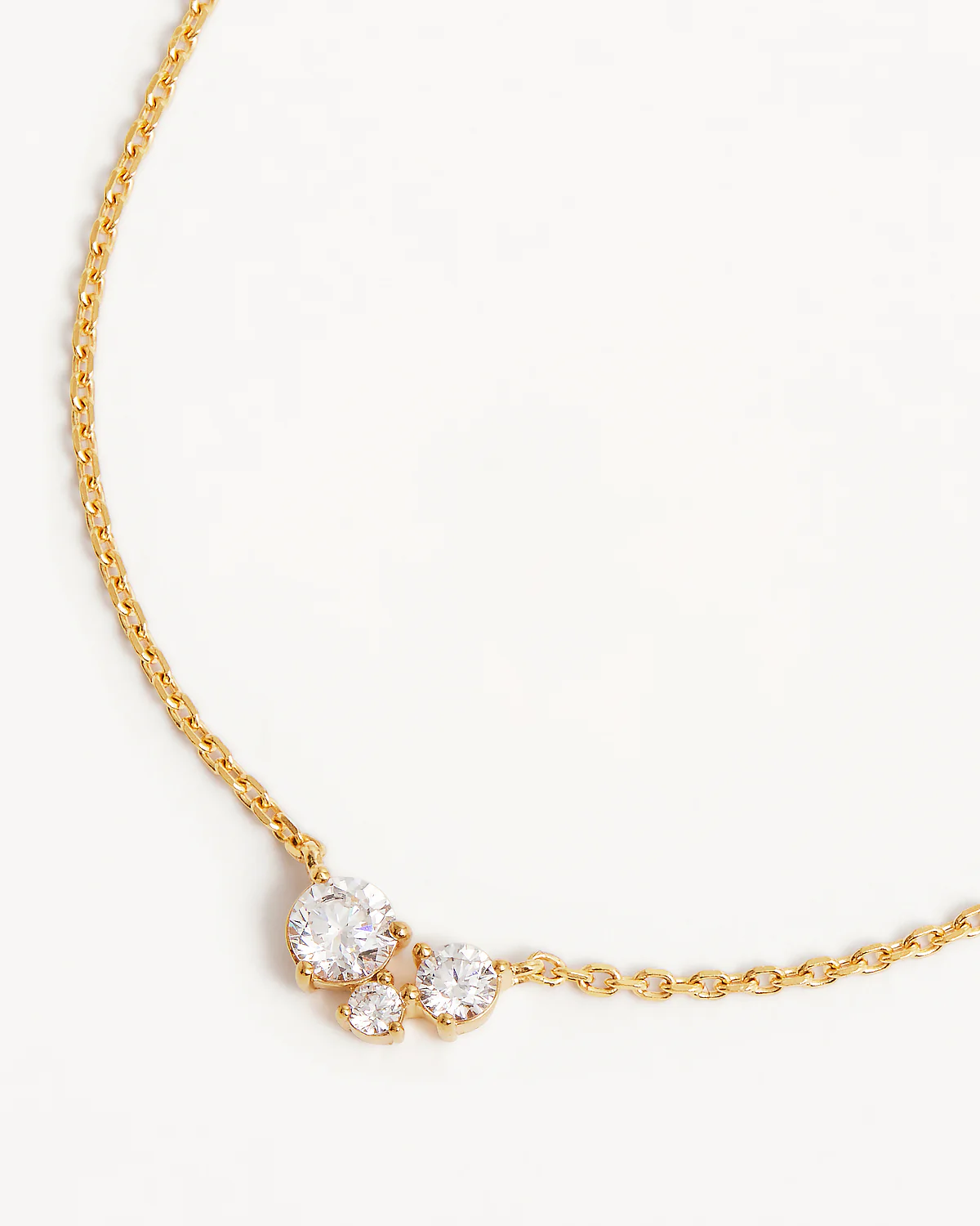 18k Gold Vermeil Whispers of Love Necklace - Image 3