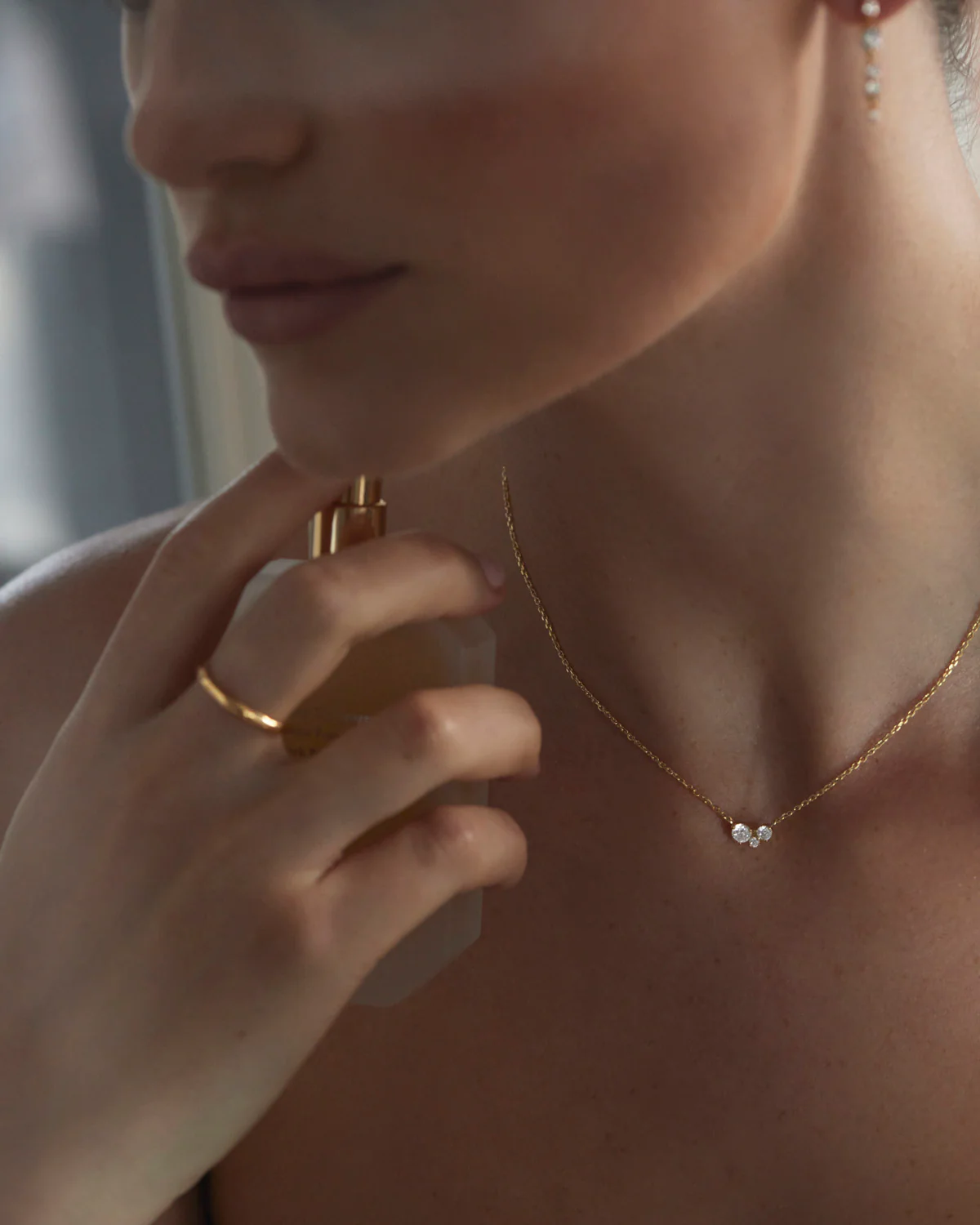 18k Gold Vermeil Whispers of Love Necklace - Image 6