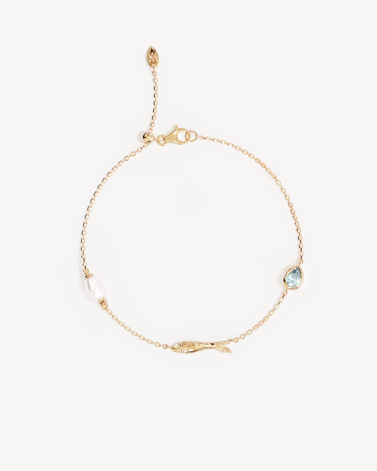 18k Gold Vermeil Wishing Bracelet