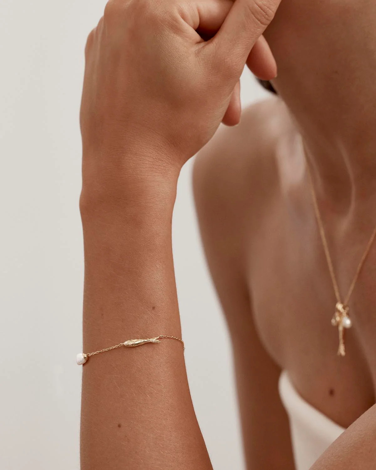 18k Gold Vermeil Wishing Bracelet - Image 2