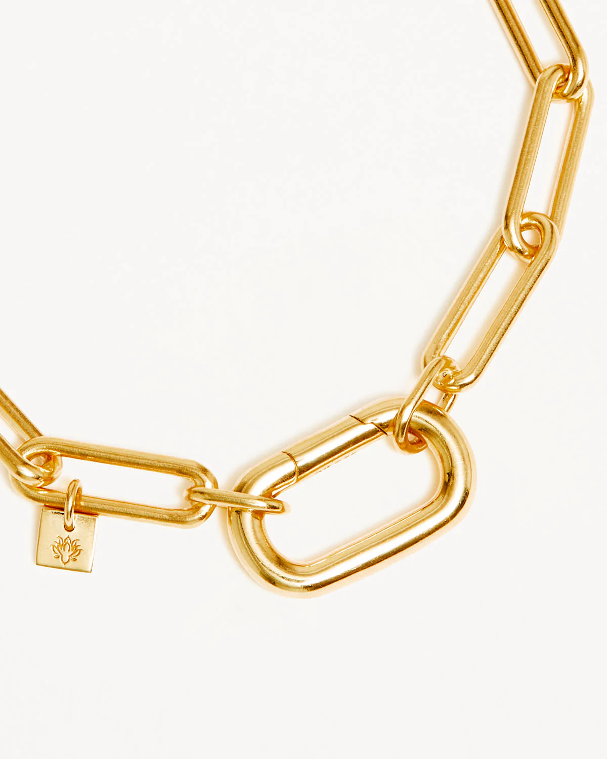18k Gold Vermeil With Love Annex Link Bracelet - Image 3