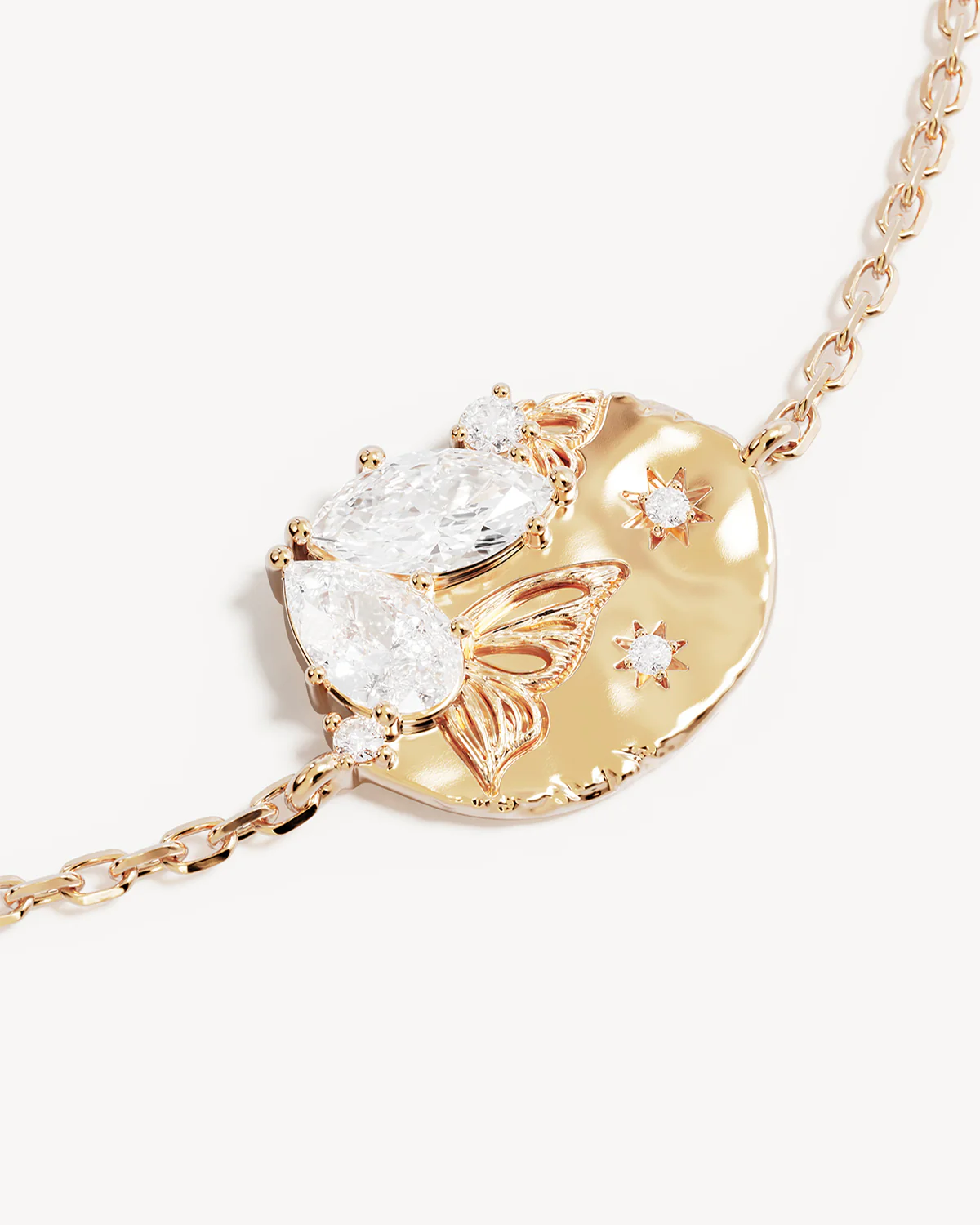 18k Gold Vermeil With Wings I Fly Bracelet - Image 3