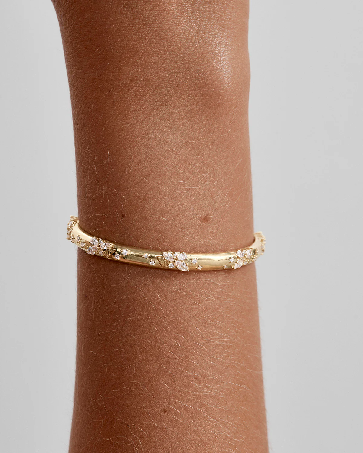 18k Gold Vermeil With Wings I Fly Cuff - Image 2