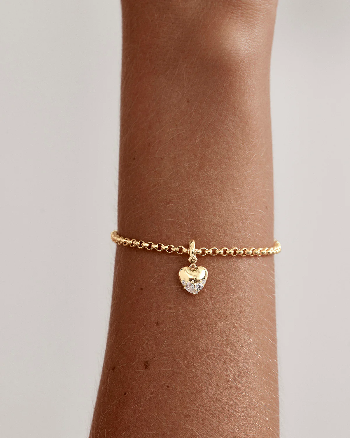 18k Gold Vermeil You Have My Heart Pendant - Image 2