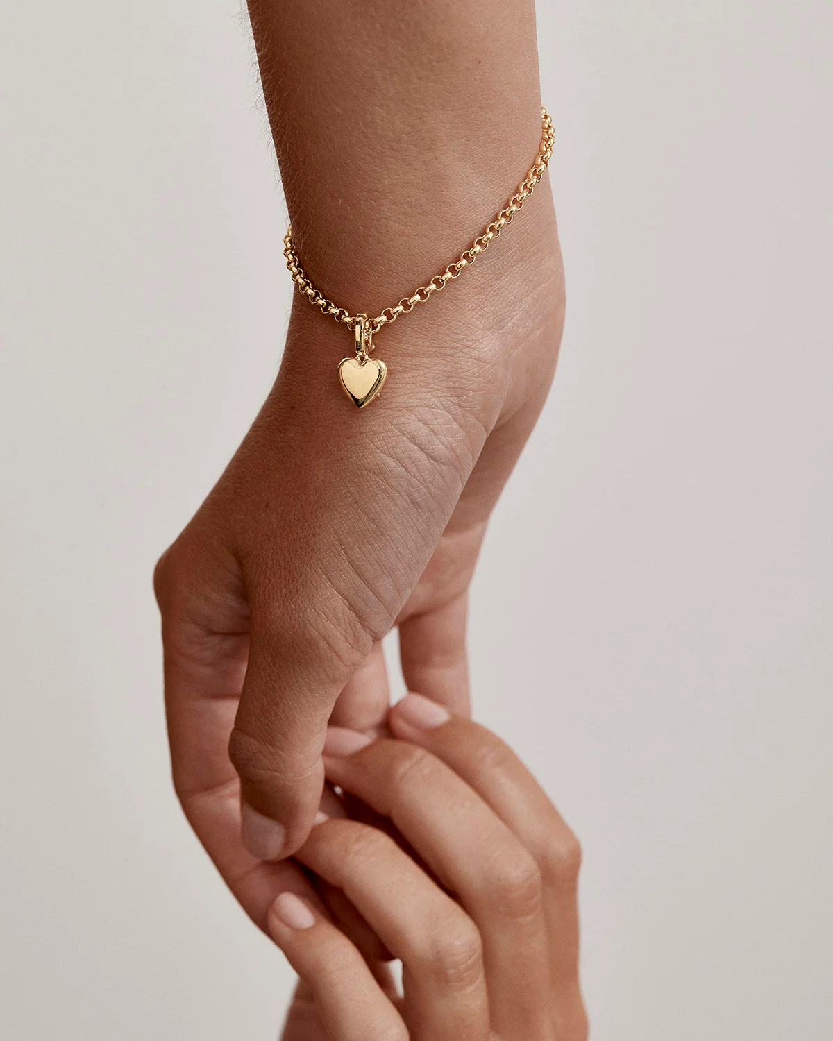 18k Gold Vermeil You Have My Heart Pendant - Image 5