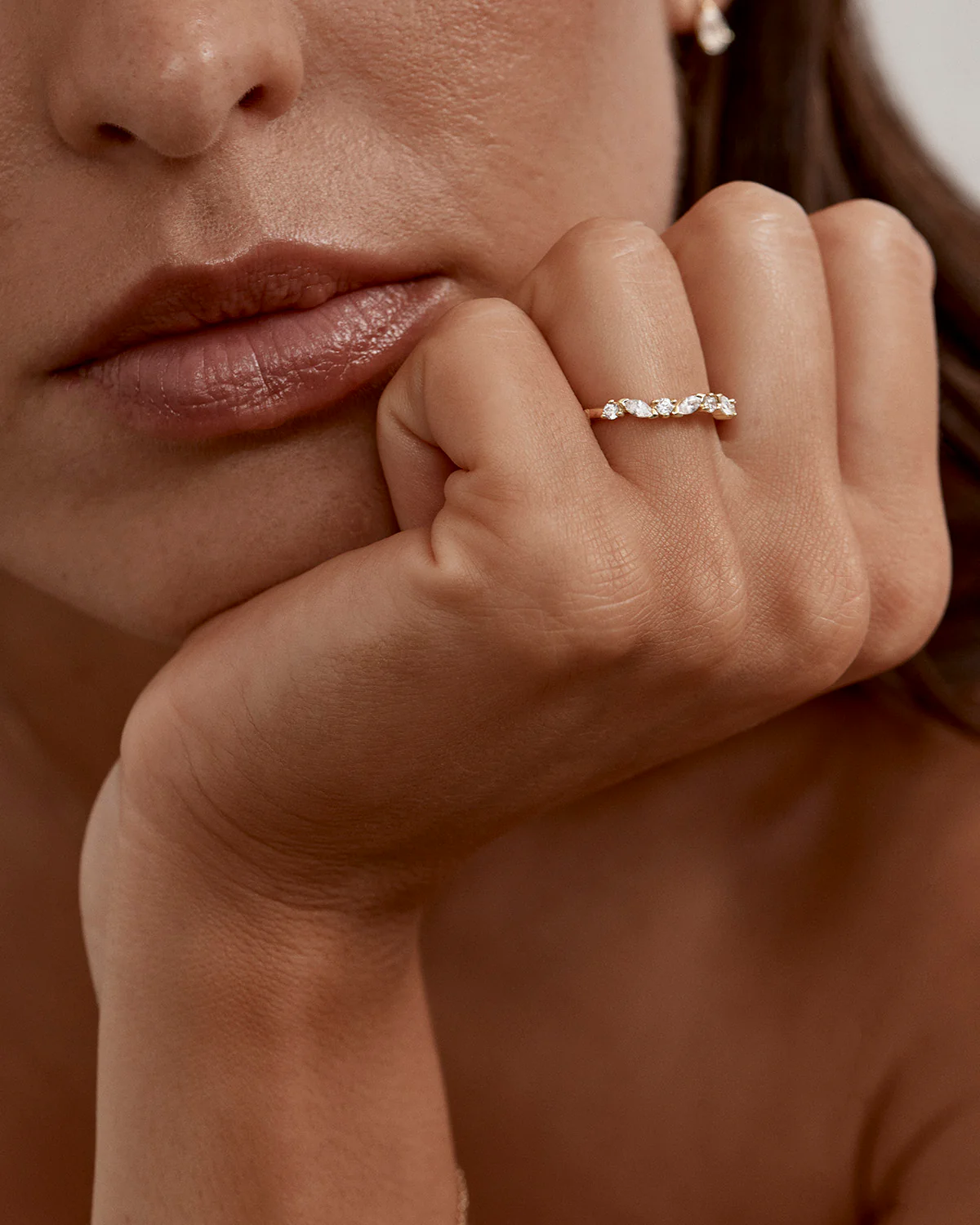 18k Solid Gold Renewal 0.49ct Lab-Grown Diamond Ring - Image 4