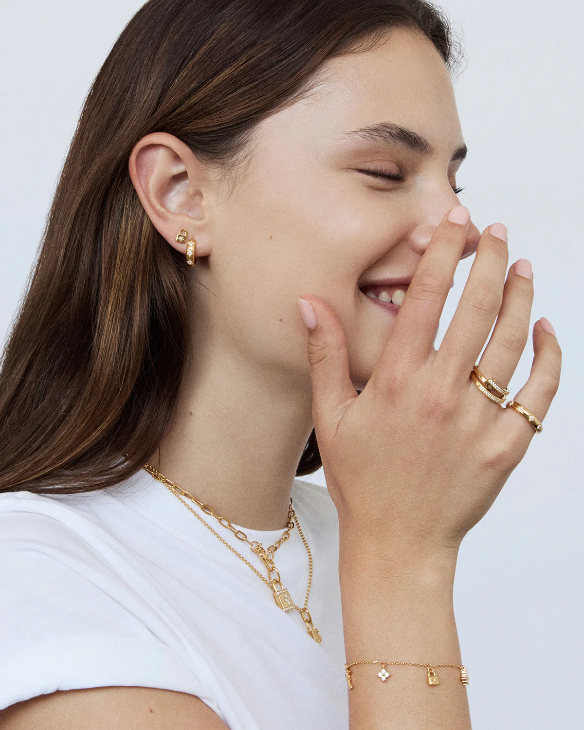 18k Gold Vermeil Bloom With You Lotus Ring - Image 4