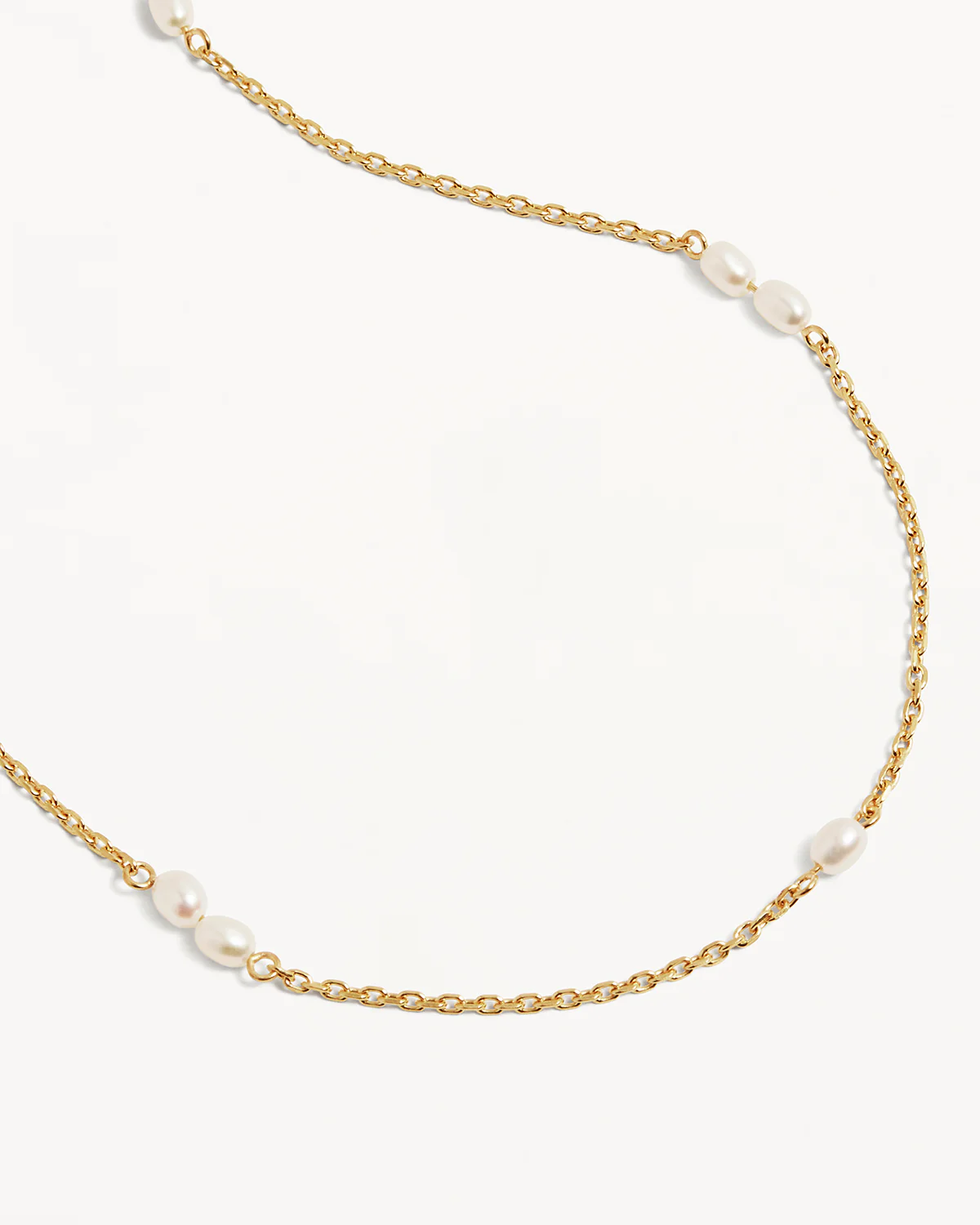 18k Gold Vermeil Serene Dreams Pearl Choker - Image 3