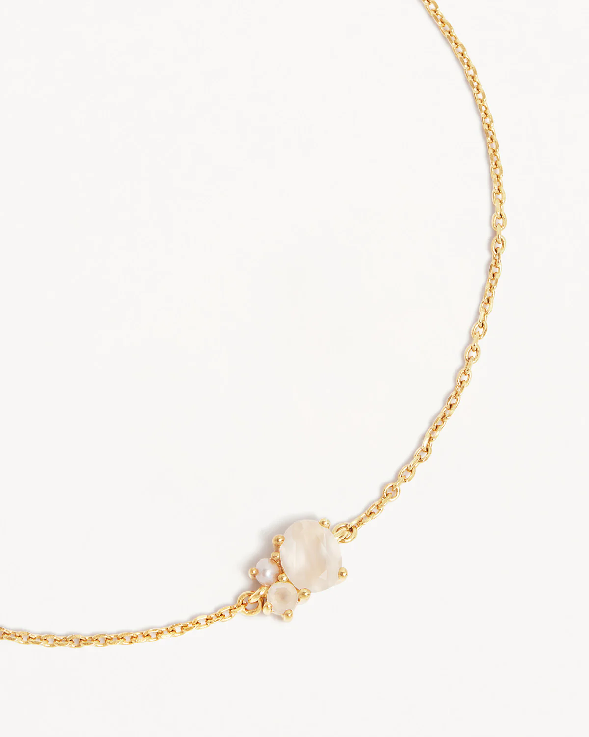 18k Gold Vermeil Kindred Birthstone Bracelet - June - Image 3