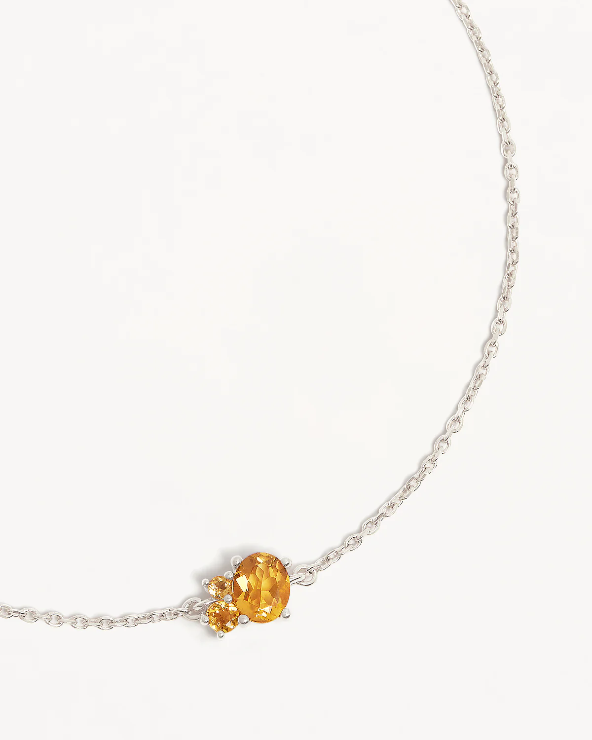 Sterling Silver Kindred Birthstone Bracelet - November - Image 3