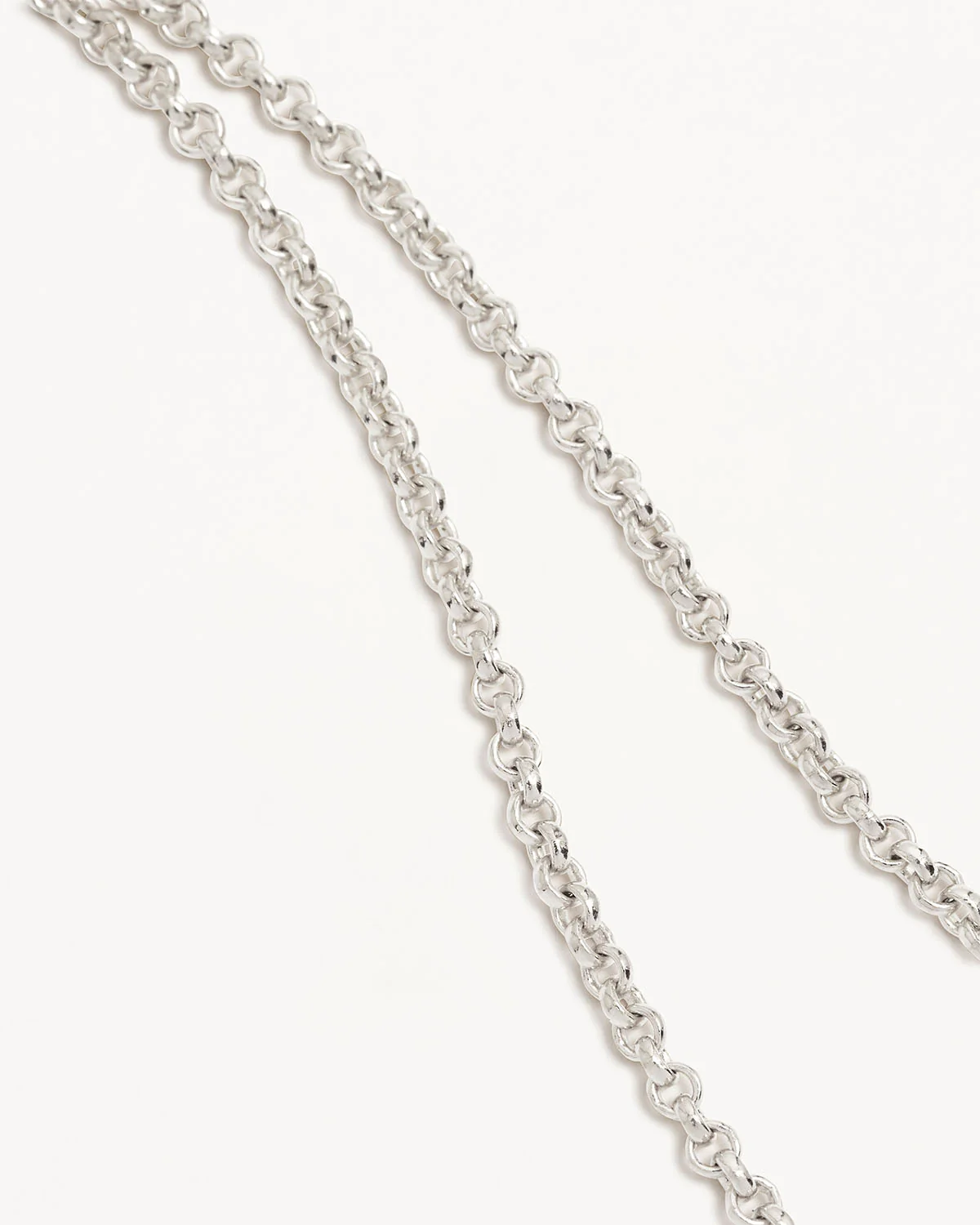 Sterling Silver 19" 2mm Belcher Chain Necklace - Image 3
