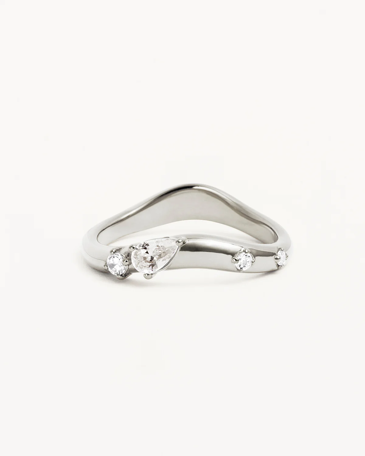 Sterling Silver Chasing Tides Ring - Image 3