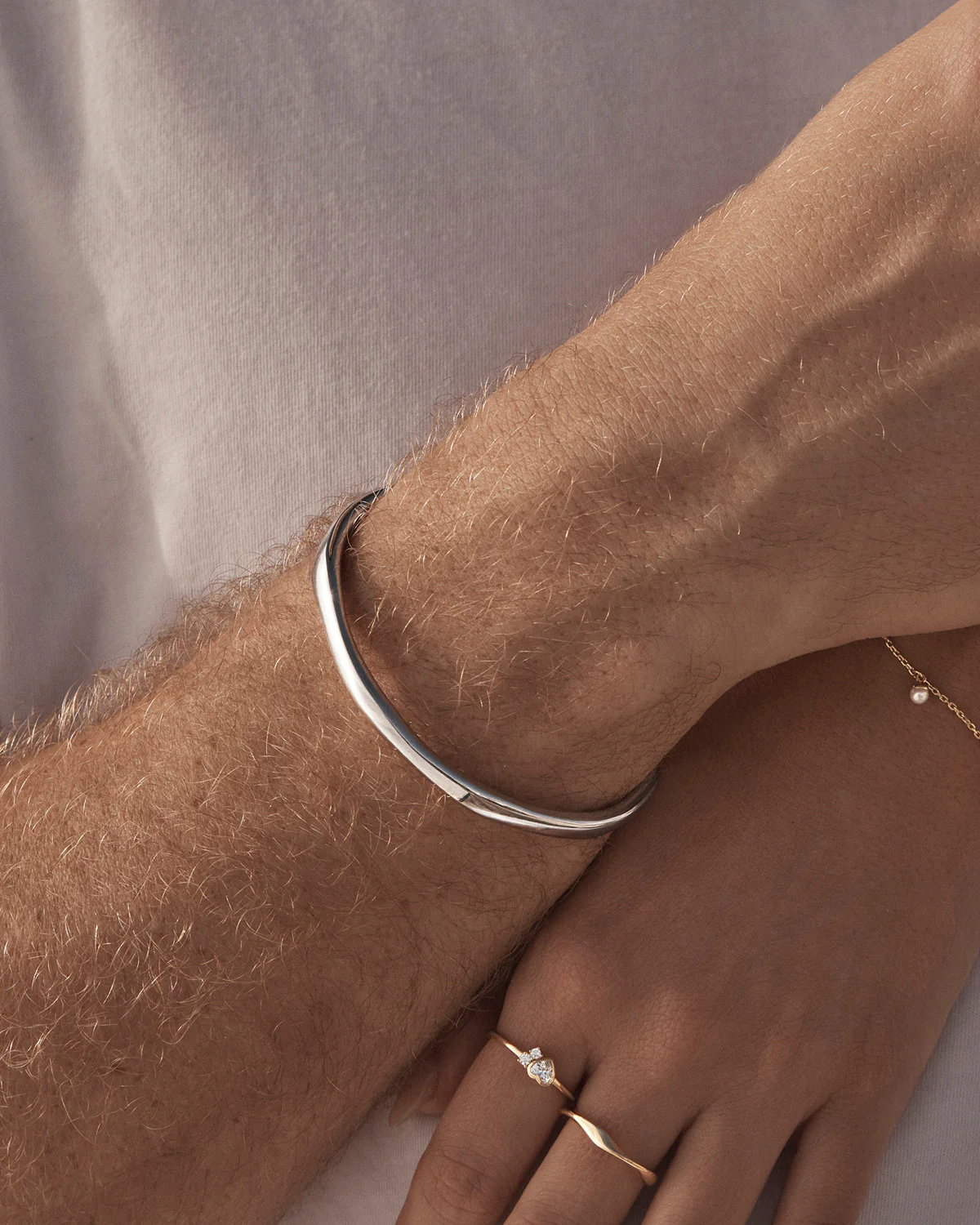 Sterling Silver Infinity Cuff - Image 2