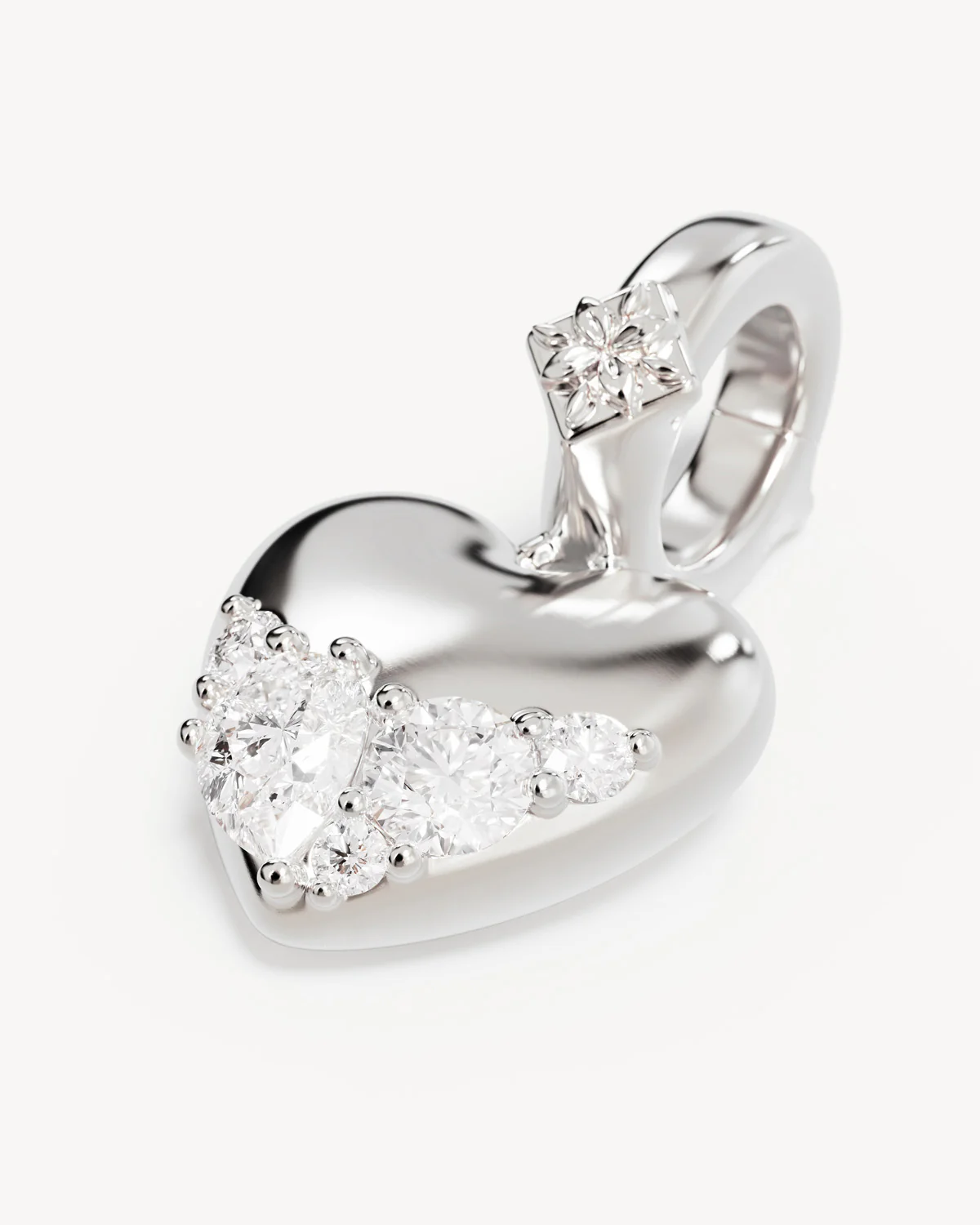 Sterling Silver You Have My Heart Pendant - Image 4