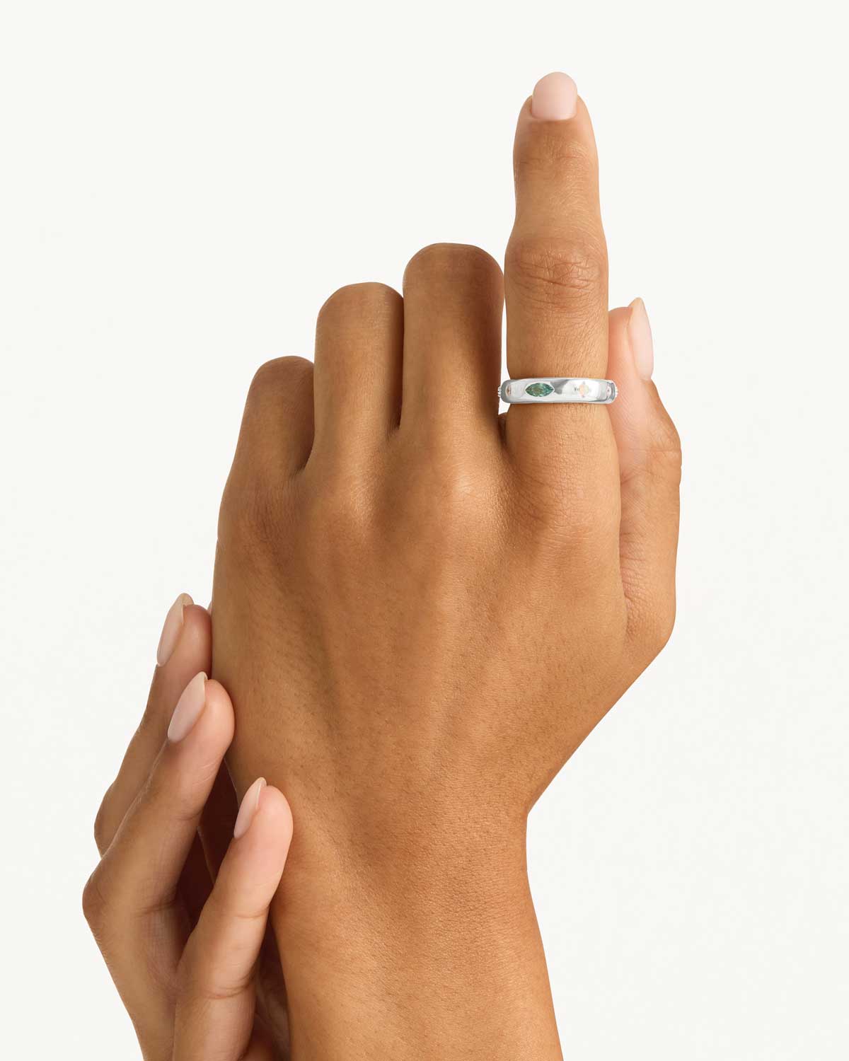 Sterling Silver Hope and Protection Ring - Image 2