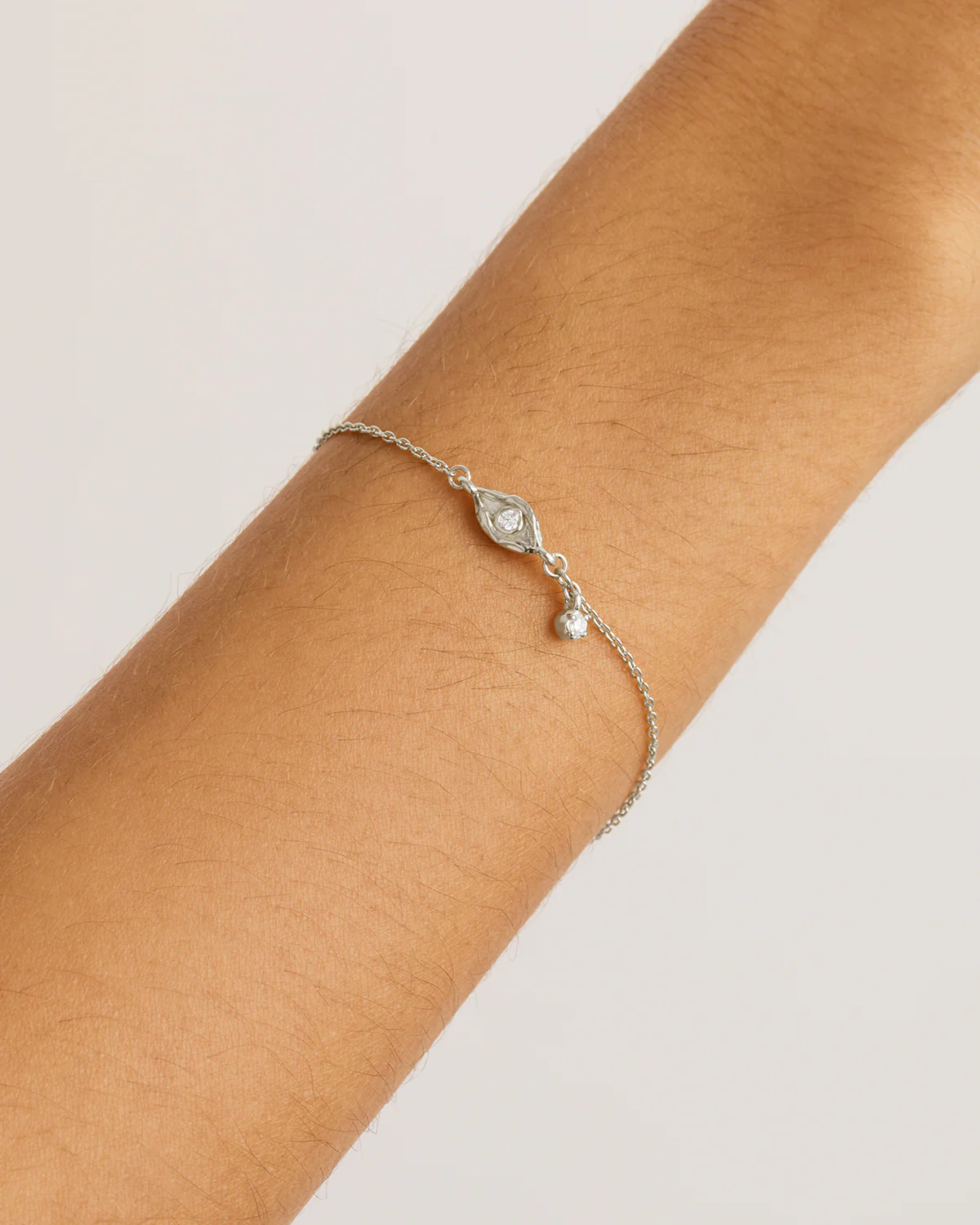 Sterling Silver I am Protected Bracelet - Image 2