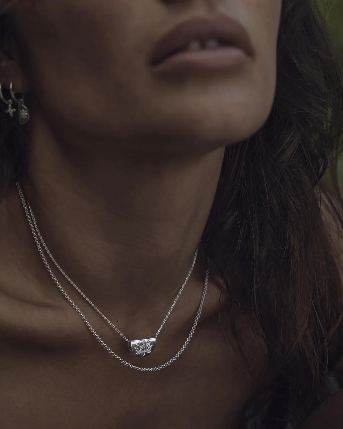 Sterling Silver Lotus Necklace - Image 5