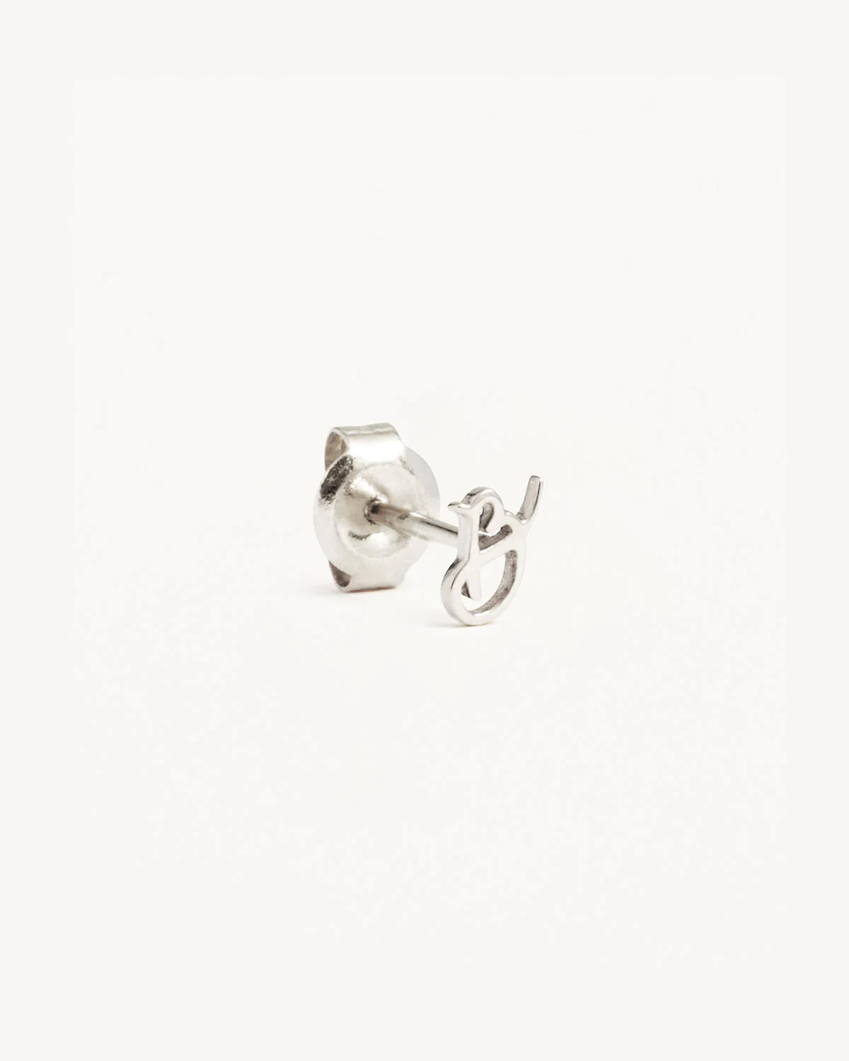 Sterling Silver Love Letter Earring