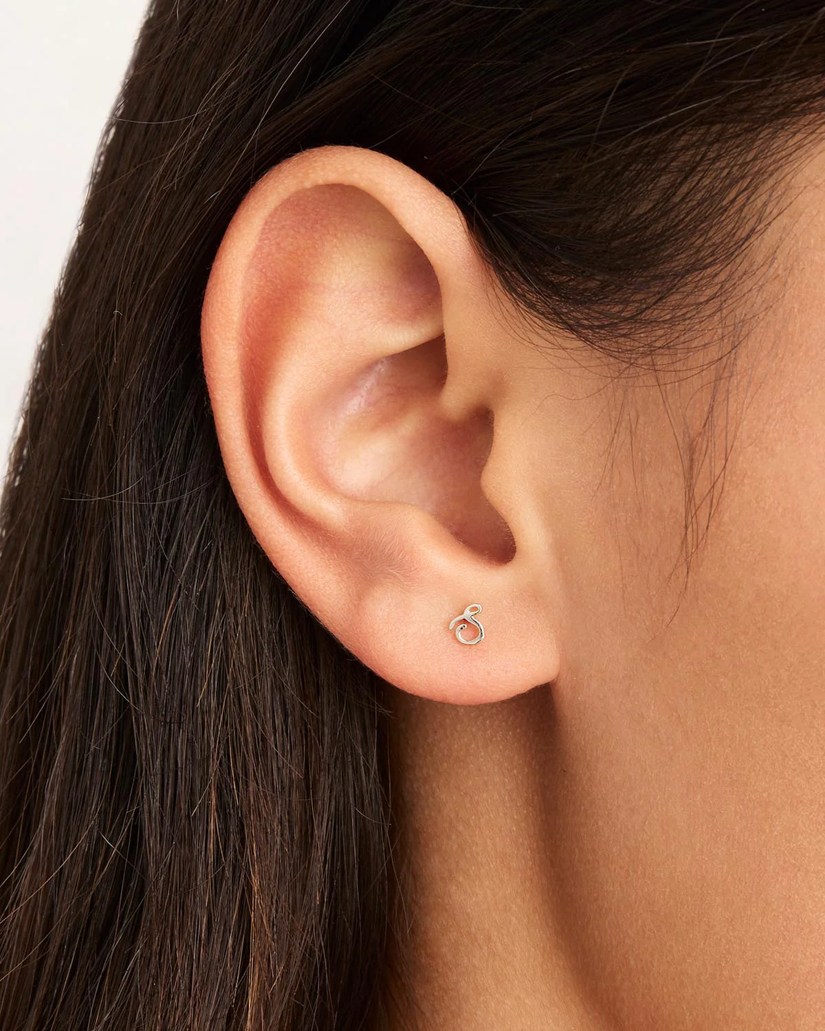 Sterling Silver Love Letter Earring - Image 58