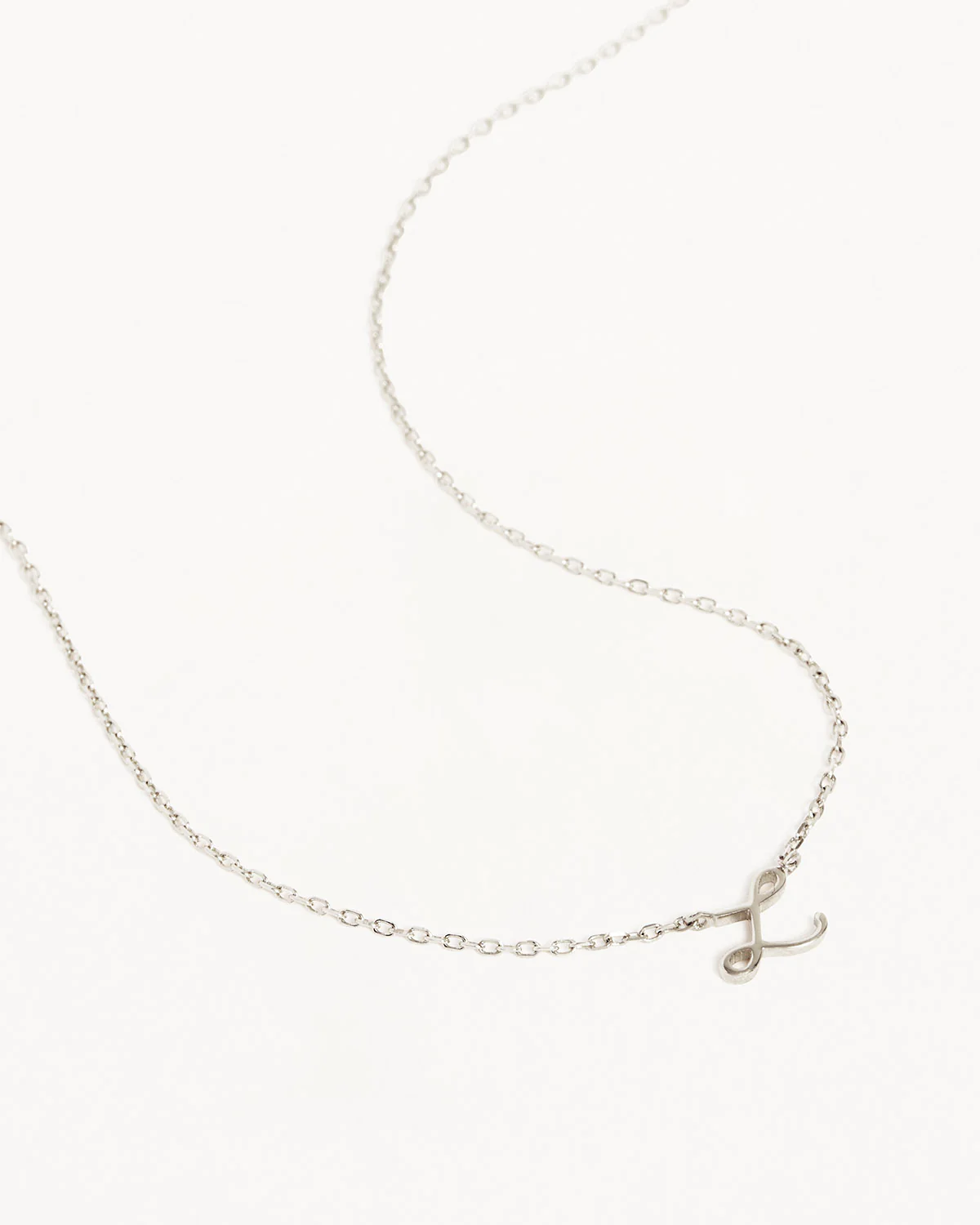 Sterling Silver Love Letter Necklace - Image 36