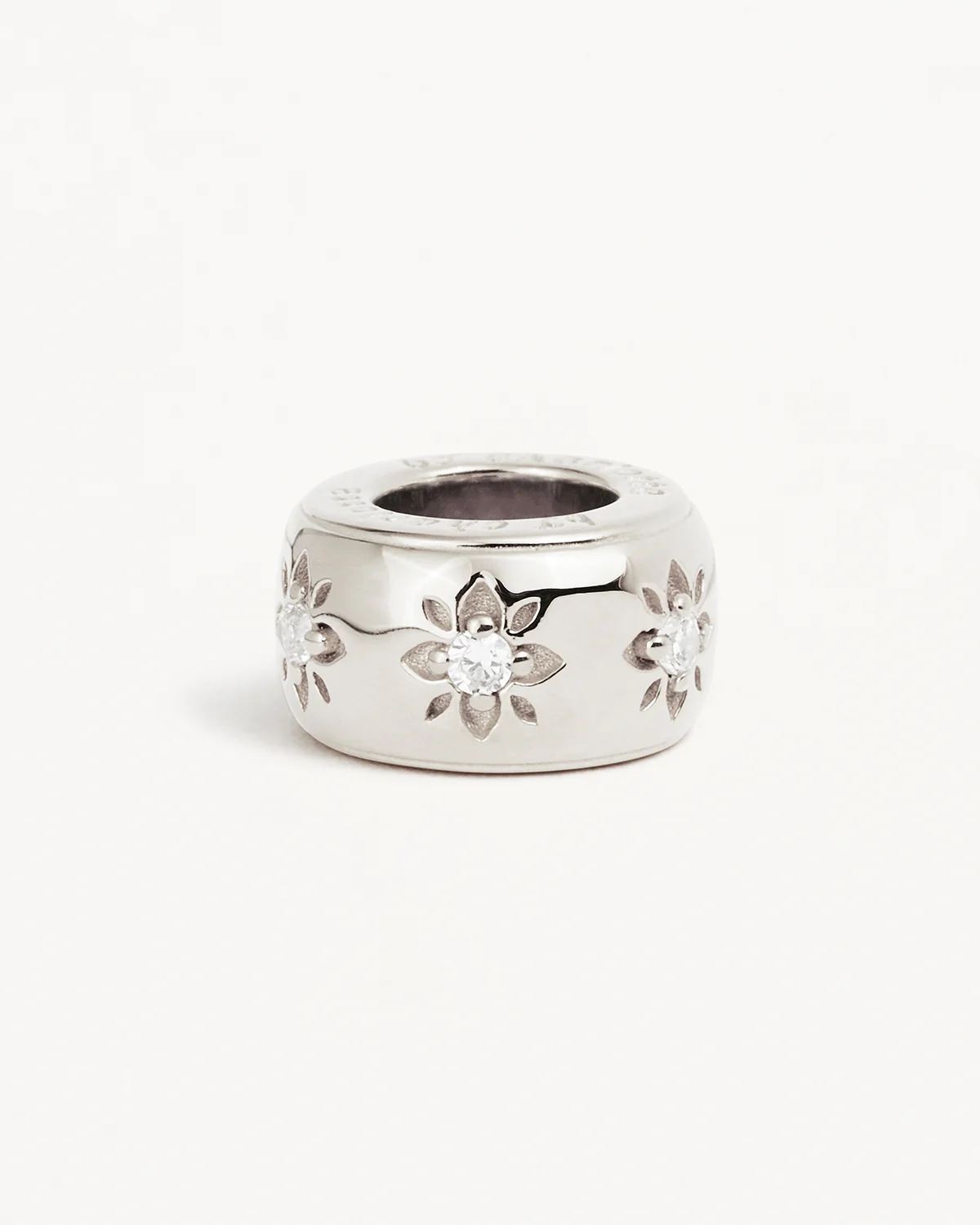 Sterling Silver New Beginnings Lotus Petal Charm - Image 4