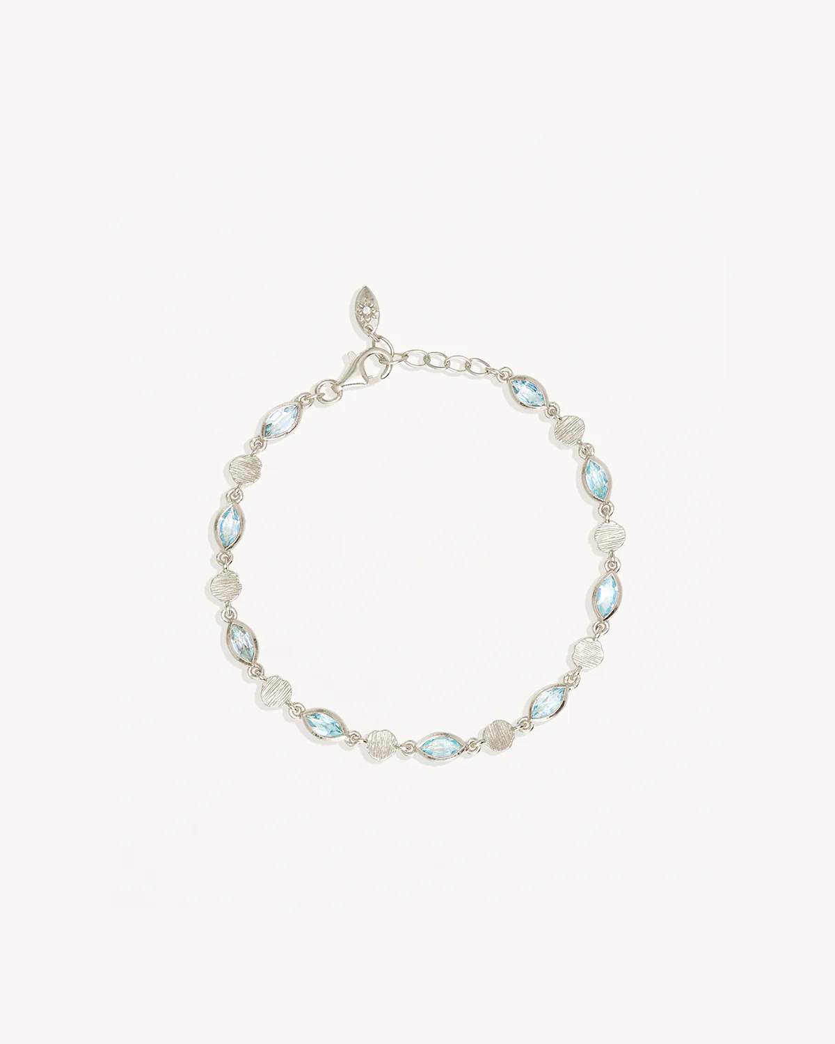 Sterling Silver Protection of Eye Bracelet