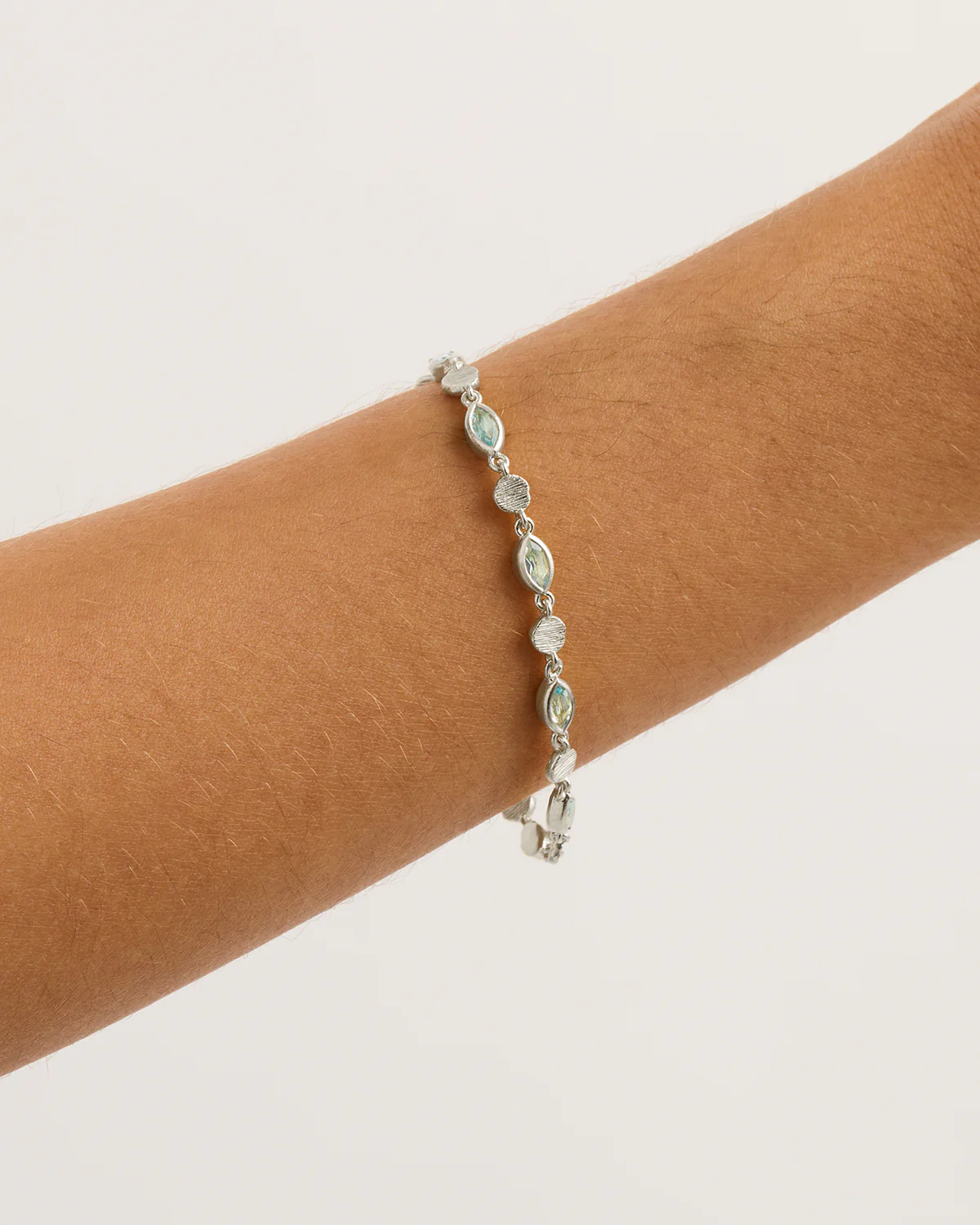Sterling Silver Protection of Eye Bracelet - Image 2