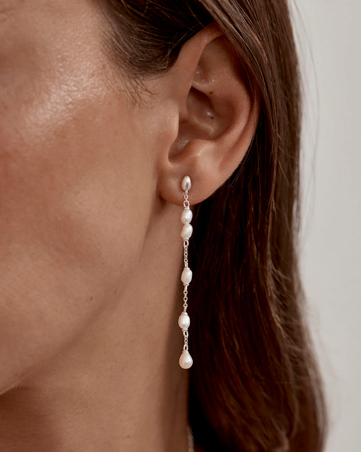 Sterling Silver Serene Dreams Drop Earrings - Image 2