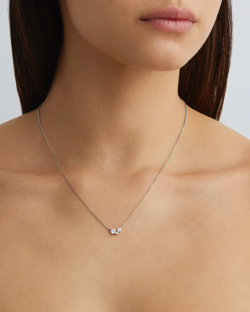 Sterling Silver Whispers of Love Necklace - Image 2
