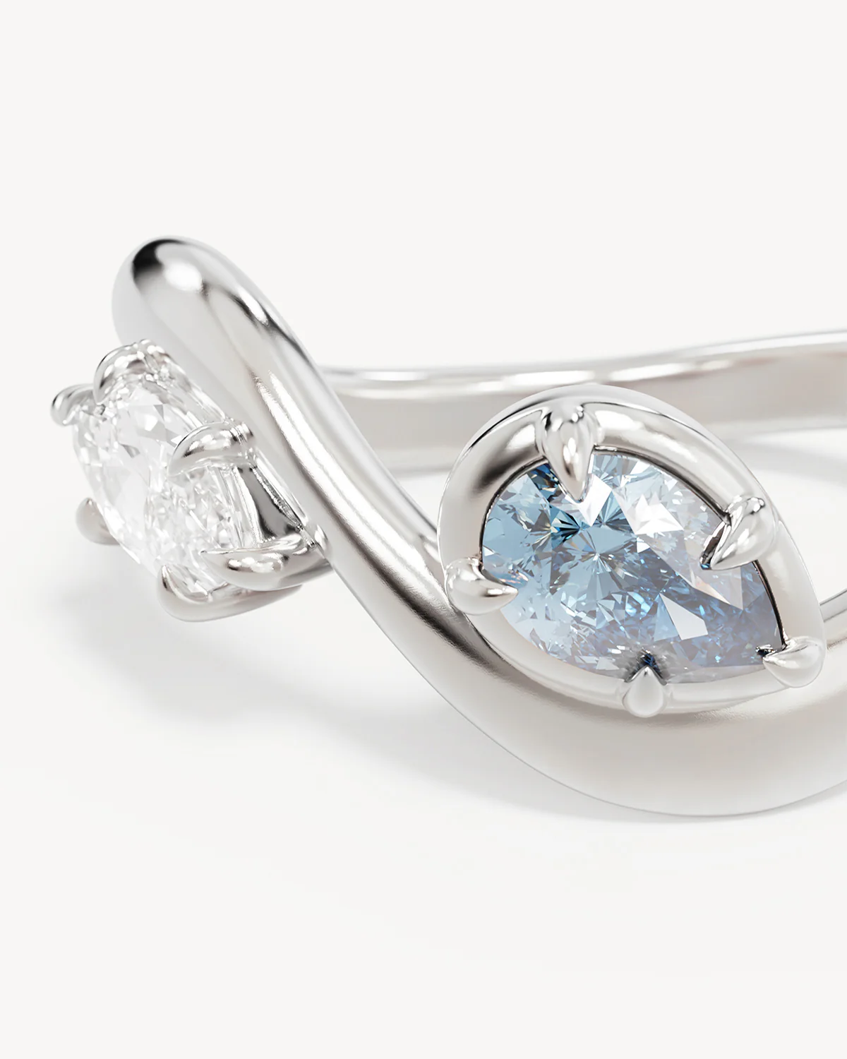 Sterling Silver With Freedom I Become Ring