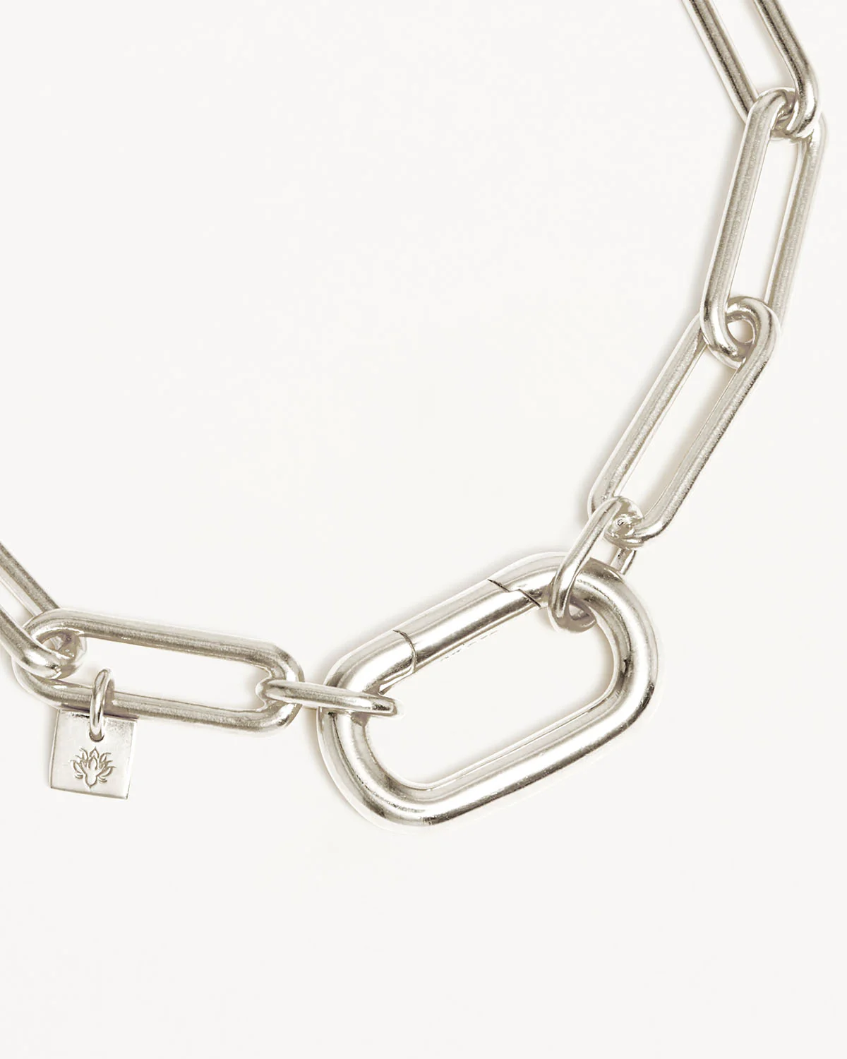 Sterling Silver With Love Annex Link Bracelet - Image 3